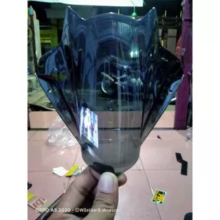 VISOR BATMAN ORIJINAL YAMAHA SMOKE ori Yamaha visor batman ori Yamaha hitam transparan