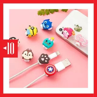 CPO cable protector pelindung ujung kabel cable bite saver cartoon kartun lucu