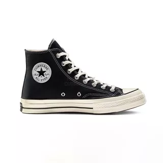 Converse Chuck Taylor 70s High Hi Black Egret Sepatu Sneakers Casual Original BNIB 162050C