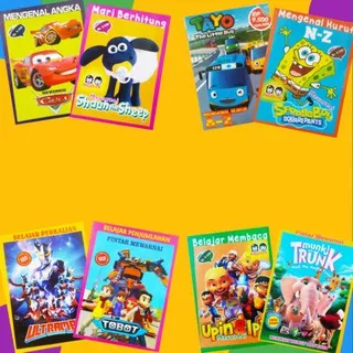 BUKU MEWARNAI ANAK BUKU MEWARNAI ANAK TK BUKU MEWARNAI ANAK PAUD  BELI 5 gratis 1