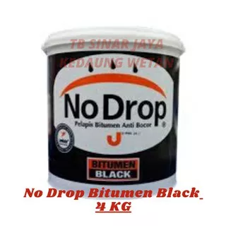 No Drop Bitumen Black Galon 4 KG Cat Pelapis Bitumen Anti Bocor / Retak Waterproofing - Avian Brands