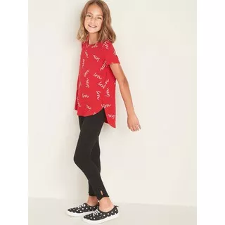 Old Navy Luxe Tulip-Hem Tunic Tee for Girls Love Is All Around You