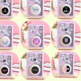 Promo Earphone Plus Pop Socket KPOP NCT Treasure Headset Headphone Handsfree Lucu Cute