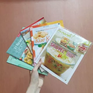 Buku Resep Preloved Kue Kering / Skotel / Siomay / Lumpia Risoles