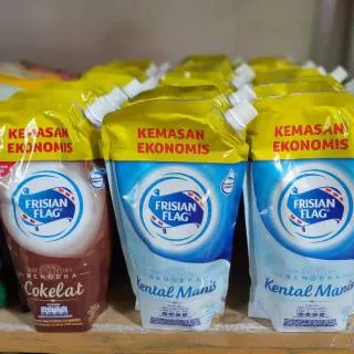 CRIShop - Frisian flag susu kental manis pouch 560gr Frisian Flag susu kental manis 545 gr