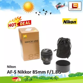 Nikon AF-S NIKKOR 85mm F/1.8G Lensa Telephoto Medium - New