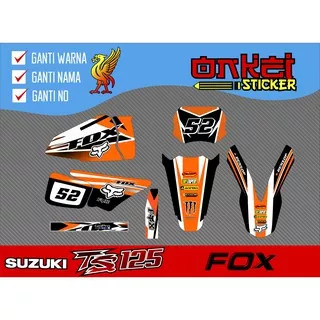 decal stiker suzuki ts 125