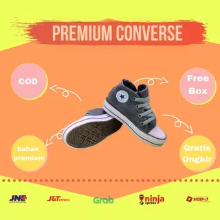 Sepatu Converse Anak With Zipper Laki dan Perempuan - Kids Store