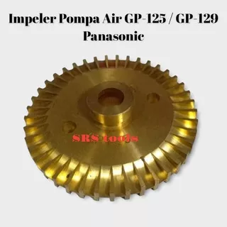 Kipas Impeler Kuningan Panasonic National GP 125 / GP 129 Sanyo PWH 136 impeller