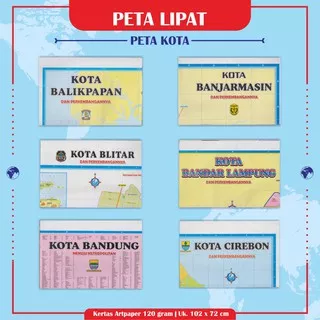 Peta Lipat Kota Balikpapan Peta Banjarmasin Peta Blitar Peta Bandar Lampung Peta Bandung PetaCirebon