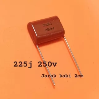 Capacitor 225 250v Kapasitor Milar 2,2uf 250 volt