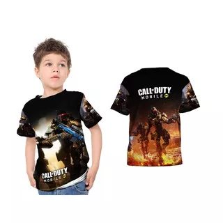 raffastore10 Kaos Baju T-shirt Anak Murah Fullprint CALL OF DUTY MOBILE