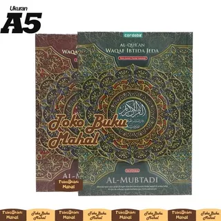 AL QURAN AL-MUBTADI - Al Quran Waqaf Ibtida Jeda dan Tajwid Warna A5 - CORDOBA