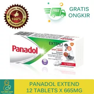 Panadol Extend Obat Pereda Nyeri Otot Sendi Joint per Box isi 12tablet