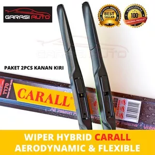 Wiper Karet Kaca Depan Mobil Kijang Kapsul LGX Original Carall Premium Hybrid Frameless RWB Sepasang