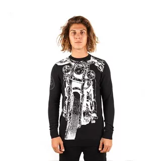 Spyderbilt Sweater Pria Hitam Bloxx (MSWT020-BLK) Planetsurf