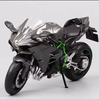 KAWASAKI NINJA H2 H2R AUTOMAXX SKALA 1:12 DIECAST MODEL