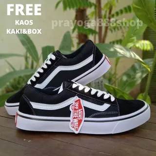 SEPATU VANS ORIGINAL PRIA WANITA OLD SKOOL HITAM PUTIH PREMIUM SEPATU SNEAKER ORIGINAL PRIA WANITA TERBARU TERLARIS MURAH SEPATU SEKOLAH ANAK SD SMP SMA KULIAH MTS MA SEPATU MAIN PRIA WANITA SANTAI HITAM SEPATU KEREN KEKINIAN TALI AUTHENTIC PRAYOGA888SHOP