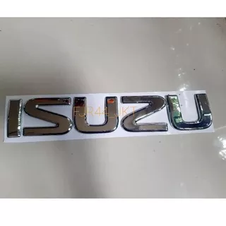 [Art. Y8165] emblem logo isuzu truck elf kabin depan/ logo emblem isuzu elf chrome