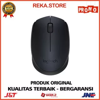 Logitech M170 Mouse Wireles Original ( L066 ) Warna Hitam