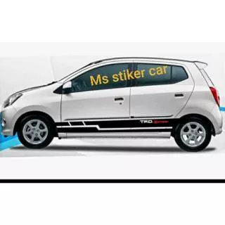 Stiker toyota daihatsu ayla agya avanza xenia calya sticker trd sportivo