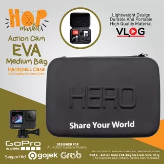 Tas EVA HERO Waterproof Case Medium Size Bag for GoPro / Xiaomi Yi / BRICA / DJI OSMO Camera Etc