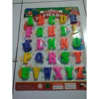 MAINAN HURUF MAGNET (MAGNETIC ALPHABETIC LETTER)