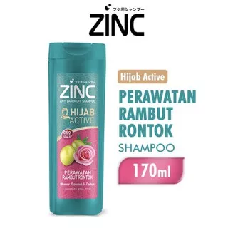 ZINC Shampoo Botol 170ML HITAM, MEN, KUNING, HIJAU, UNGU, BIRU, HIJAB.