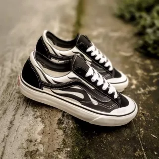 Vans Style 36 SF Flame Black White  Sz :  38 39 40 41 42 42,5 43 44