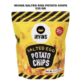 Irvins Salted Egg Potato Chips Big 230 gr