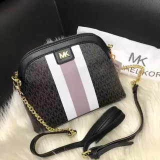 Mk candy sling bag / mk oval sling bag / mk cindy crossbody / mk oval stripe slinga bag