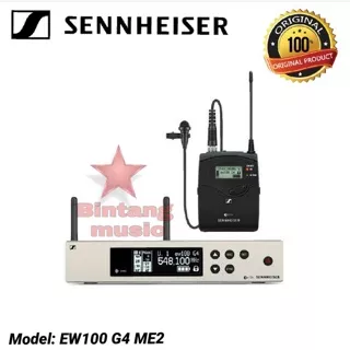 Mic Wireless Sennheiser EW100 G4 ME2 Clip on Original sennheiser EW100G4