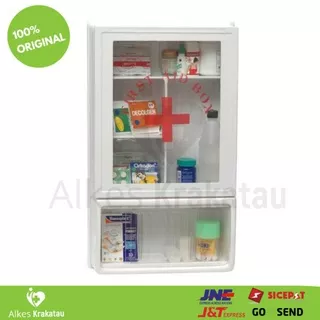 Kotak P3K Maspion MC-15 / First Aid Box MC15 / Tempat Obat Dinding