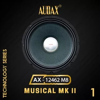 Audax - Speaker Pasif 12 AX-12462 M8 Technology Series Musical MKII