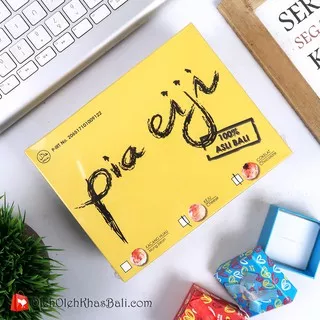 Pia Eiji khas Bali rasa Coklat/Keju/Mix/Kacang Ijo