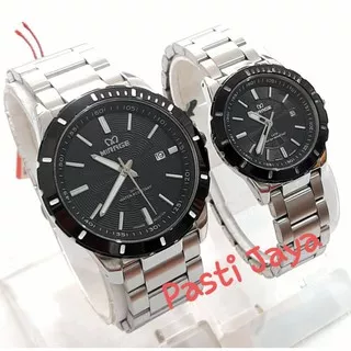 Jam tangan Mirage 8549 Silver