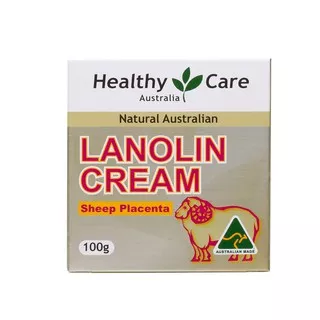 Healthy Care Lanolin Cream with Sheep Placenta, 100gr ORIGINAL AUSTRALIA 100%