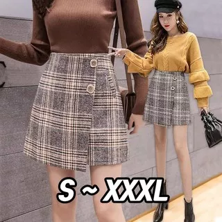 8928 Brooklyn Skirt/Rok mini/Mini skirt/Rok Autumn/Rok Winter/Rok Korea Skirt