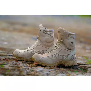 Sepatu Boots Pria JP Delta Safety Sepatu Military - Bikers - Berburu - Touring