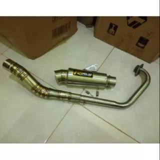 knalpot rcb for satria fu .vixion .tiger sonic .cbr .r15 dll