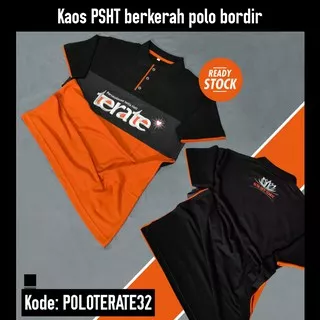 Kaos PSHT SH Terate berkerah polo bordir kode poloterate32