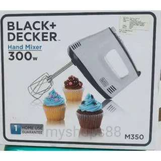 Black & Decker M350-B1 Hand Mixer - Putih