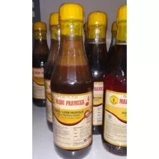 Madu Pramuka# Madu Super propolis 350 ml