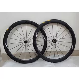 Superteam New Brakeline Carbon Clincher Wheelset Road Bike - 50mm Hub R13