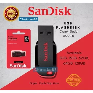 Flashdisk SanDisk Cruzer Blade 16GB 32GB 64GB 128GB original SanDisk CZ50 USB Flash Drive