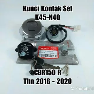 KUNCI KONTAK SET TUTUP TANGKI HONDA CBR150R KUALITAS AHM K45-N40