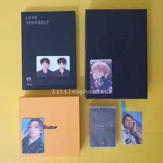 Album BTS Love Yourself: Tear Butter BTS World - Jungkook PC | Dynamite Cassette | Namjoon RM PC