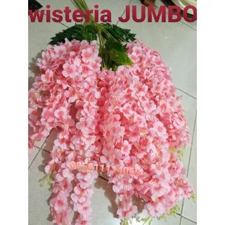 bunga juntai dekorasi wisteria JUMBO