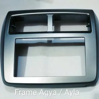 Frame Bingkai ORIGINAL head unit double din Agya Ayla ukuran 7 inc Original Daihatsu