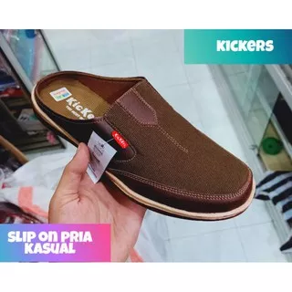 kickers / sepatu kickers / sepatu pria / slop pria / sepatu slop / selop pria